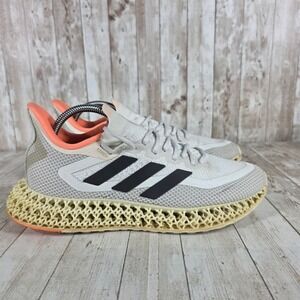 Adidas 4D Forward AEROREADY Running Shoes Women's Size 10‎ Light Gray Orange